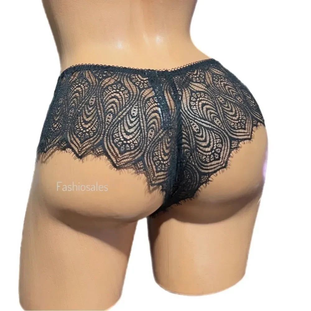 Victorias Secret Very Sexy Sheer Lace Cheeky Panty Black Small
